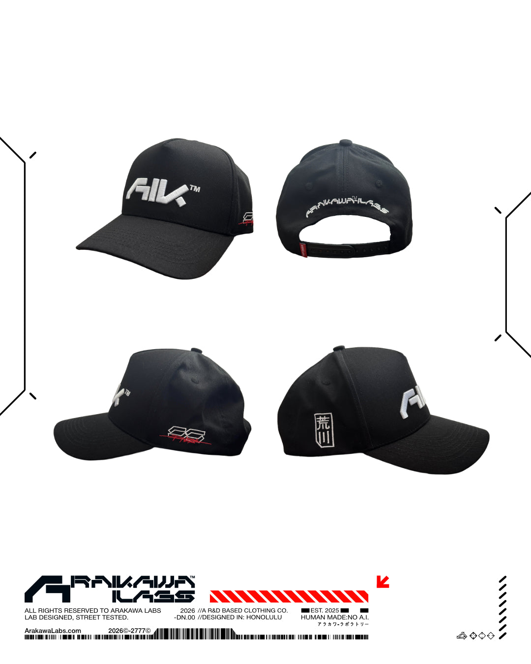 [HG-SH.B0000] 5-Panel SnapBack