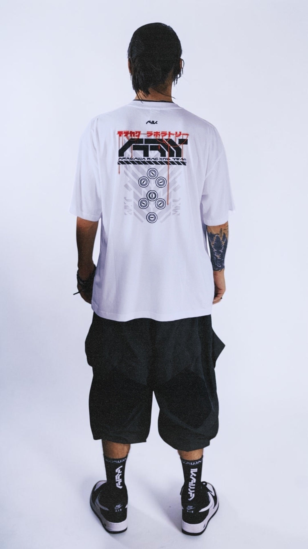 [MG-SS.W0000] A.R.T. Oversized White Tee