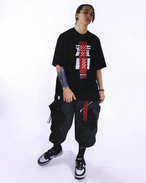 [MG-SS.B0002] 2Fast Black Tee
