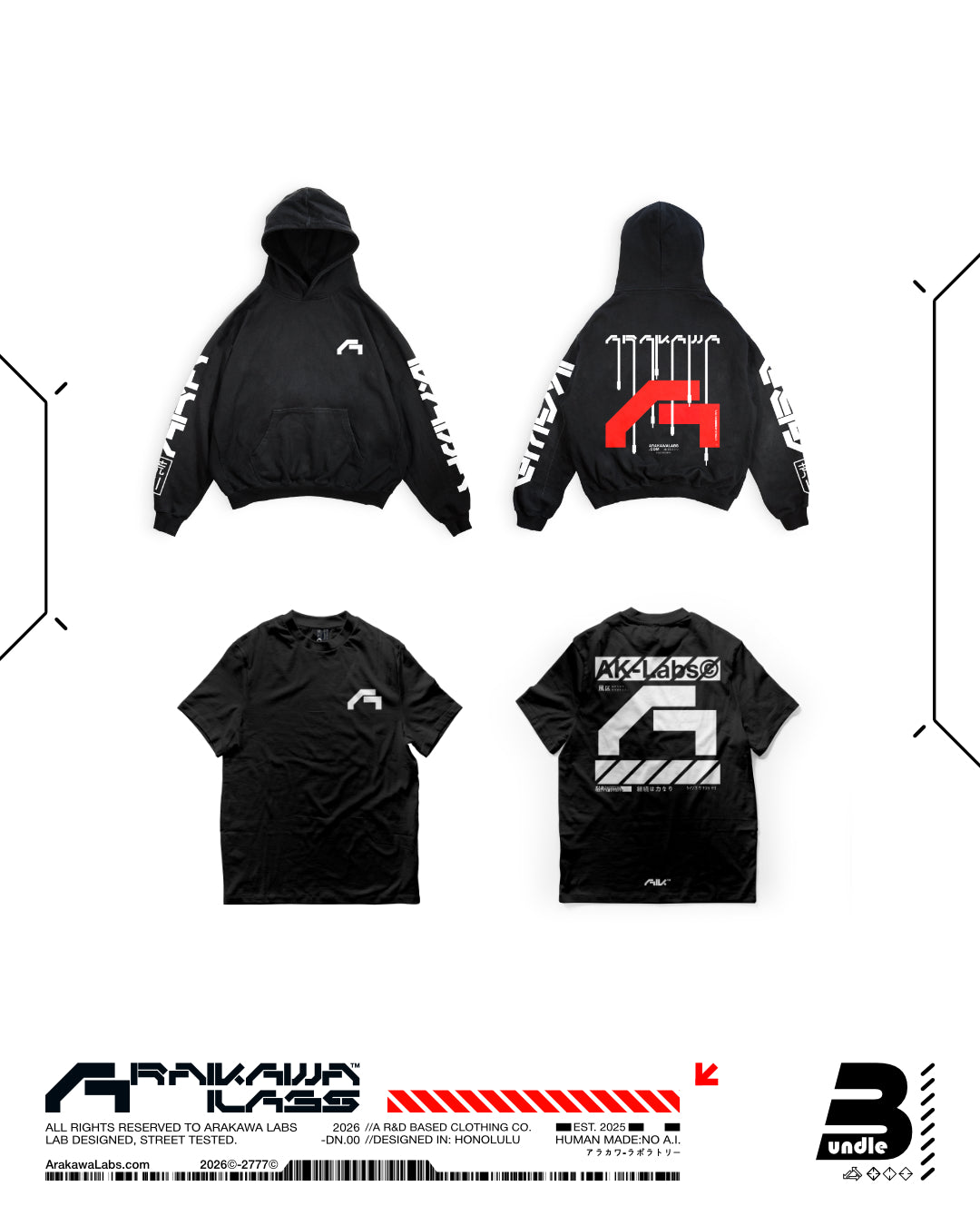 [2X] Bundle: Hoodie x Shirt