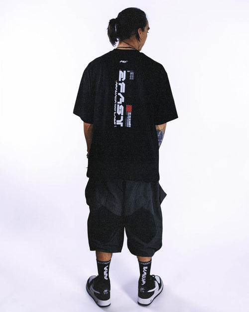 [MG-SS.B0002] 2Fast Black Tee