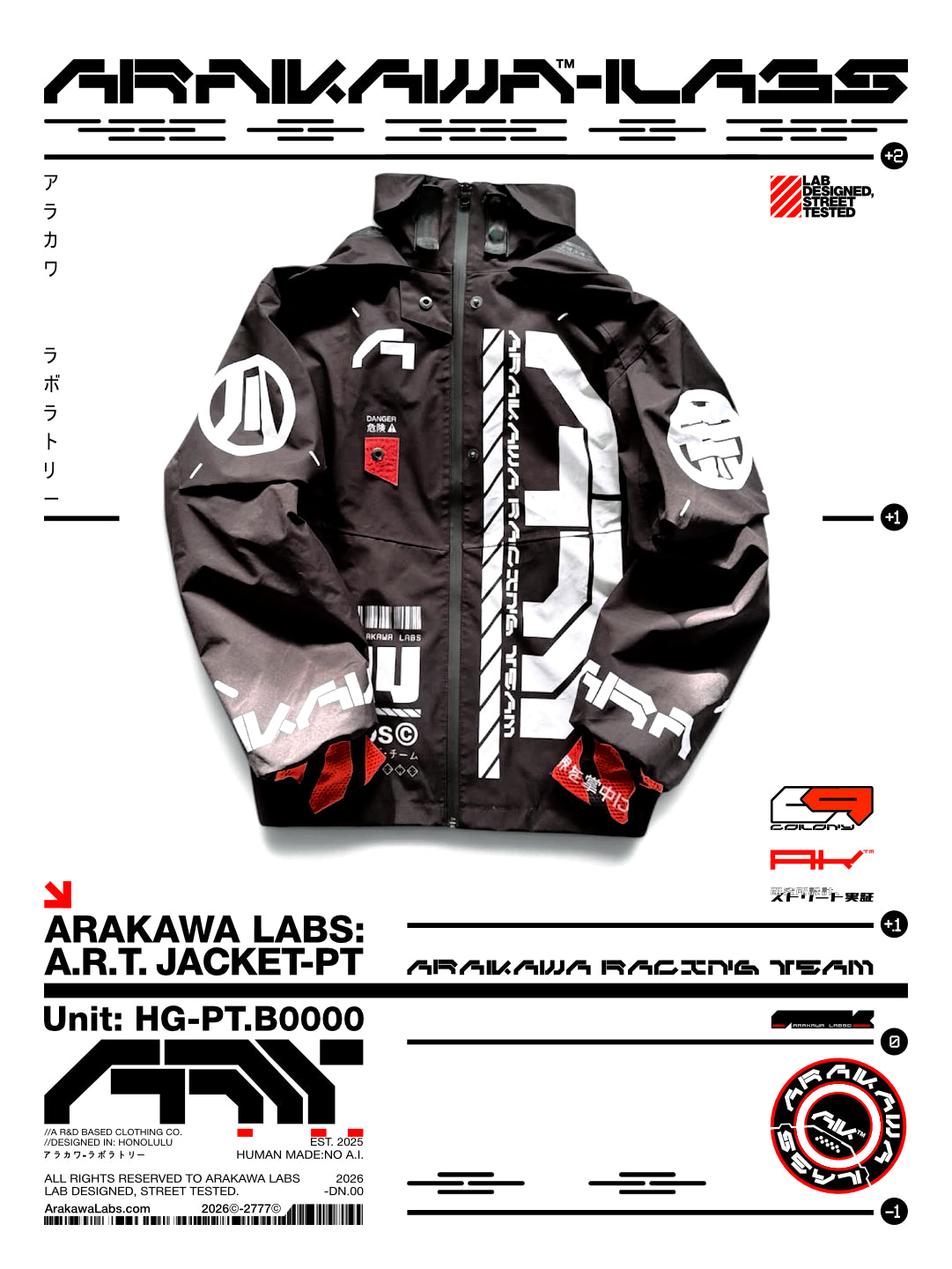 [HG-PT.B0001] A.R.T. Jacket