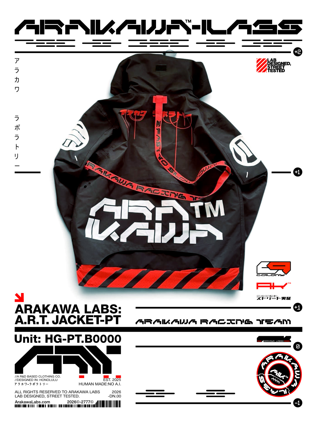 [HG-PT.B0001] A.R.T. Jacket