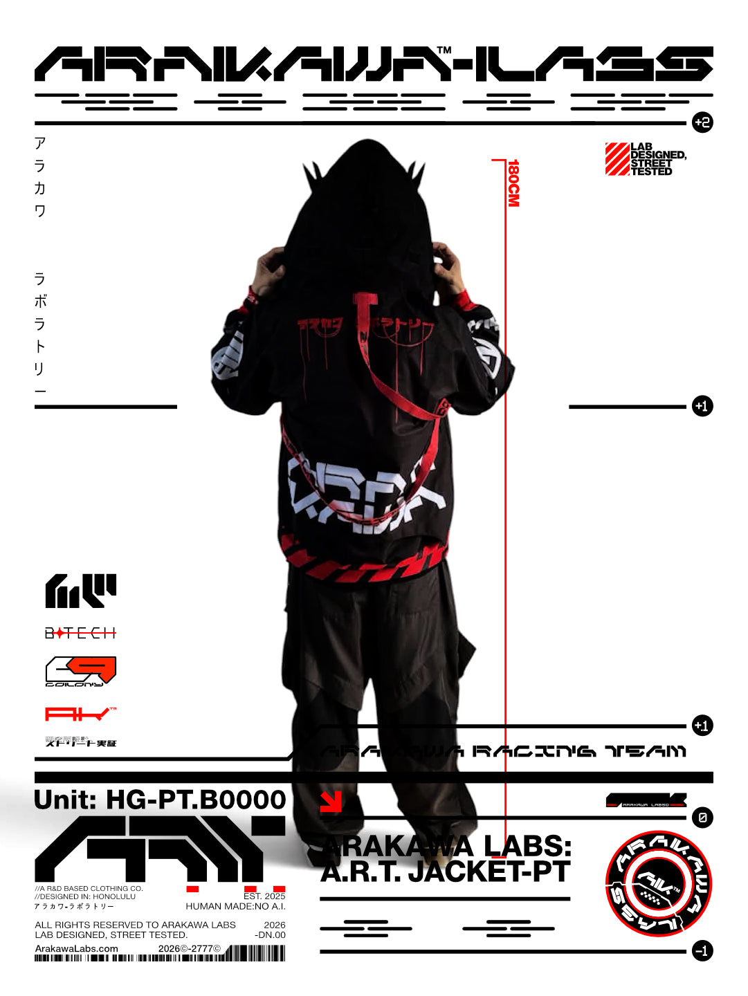 [PreOrder] [HG-A1.B0001] A.R.T. Jacket