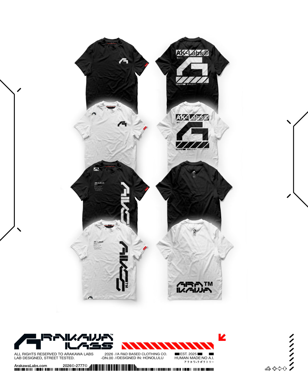 [4X] Bundle: Drop00 Shirt Collection