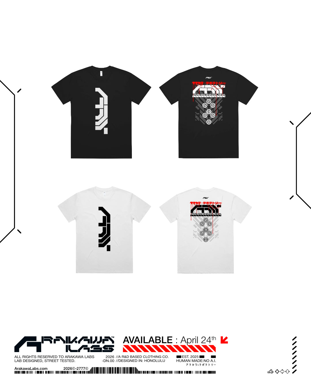 「MG-SS.B0000」 A.R.T. Oversized Tee